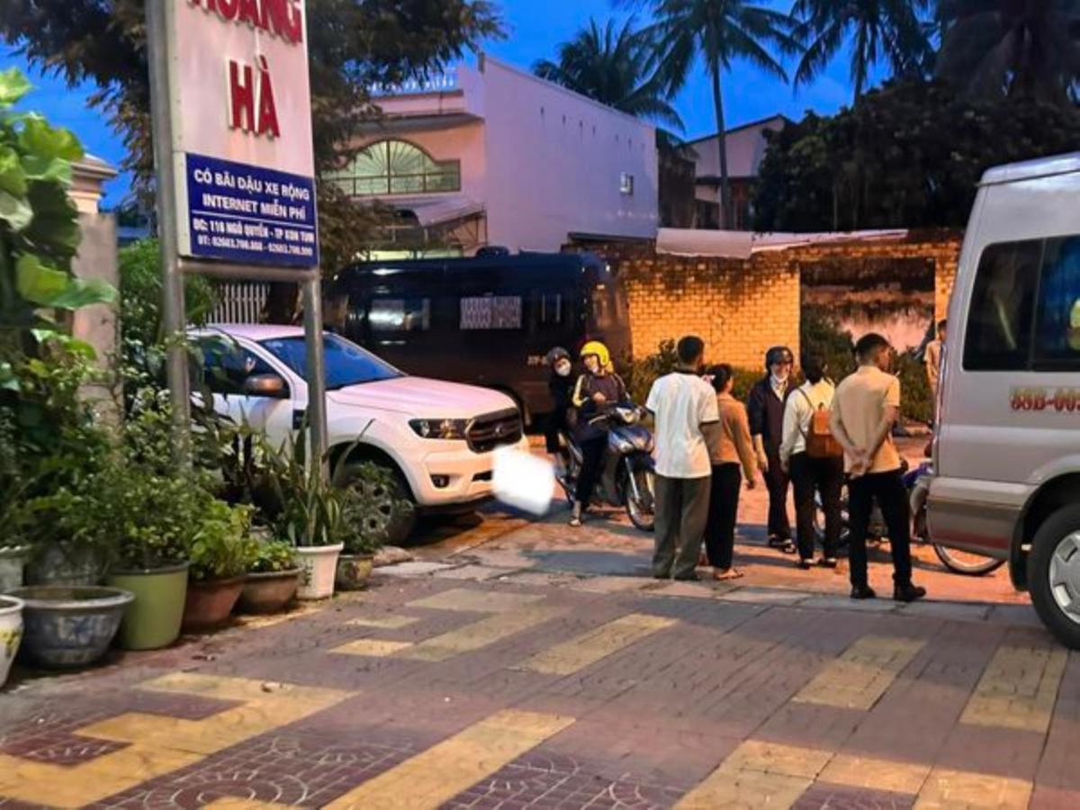 Truc Hoang Ha Hotel Tỉnh Kontum Zewnętrze zdjęcie